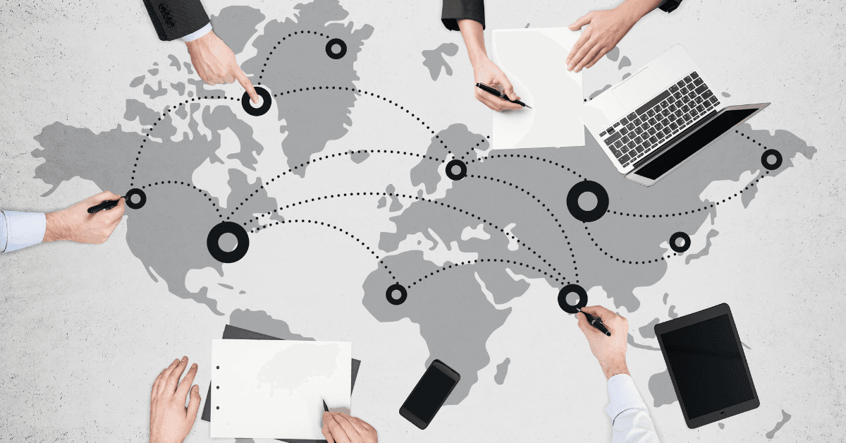 Illustration of global jobs