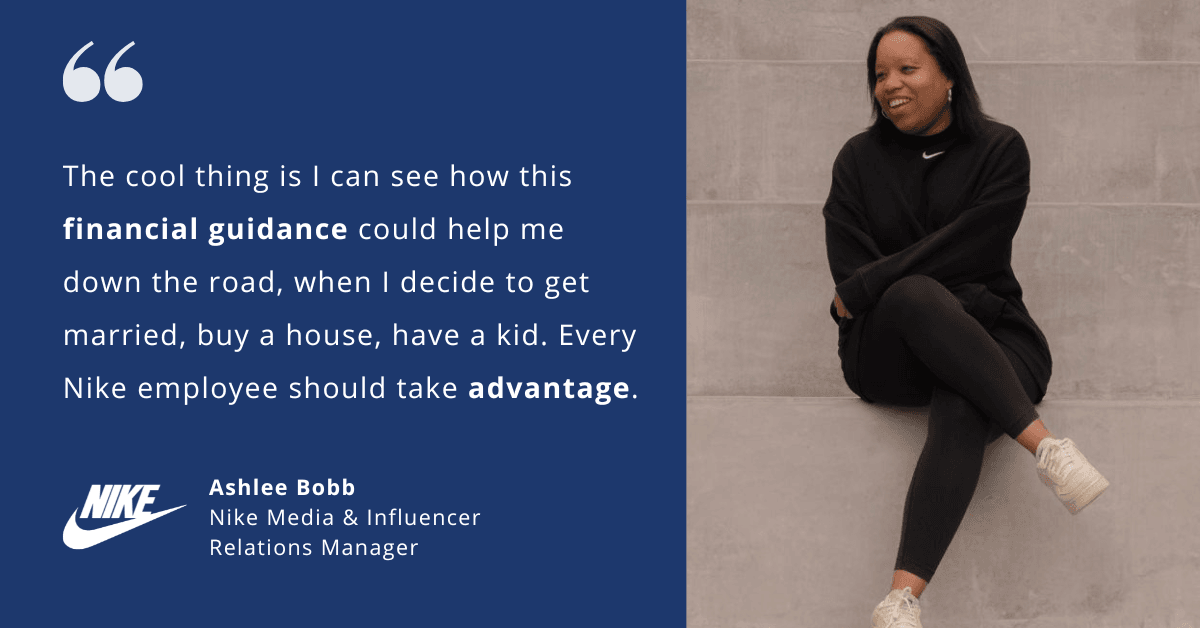 Ashlee Bobb on Taking Advantage of Nike’s Financial Literacy Program