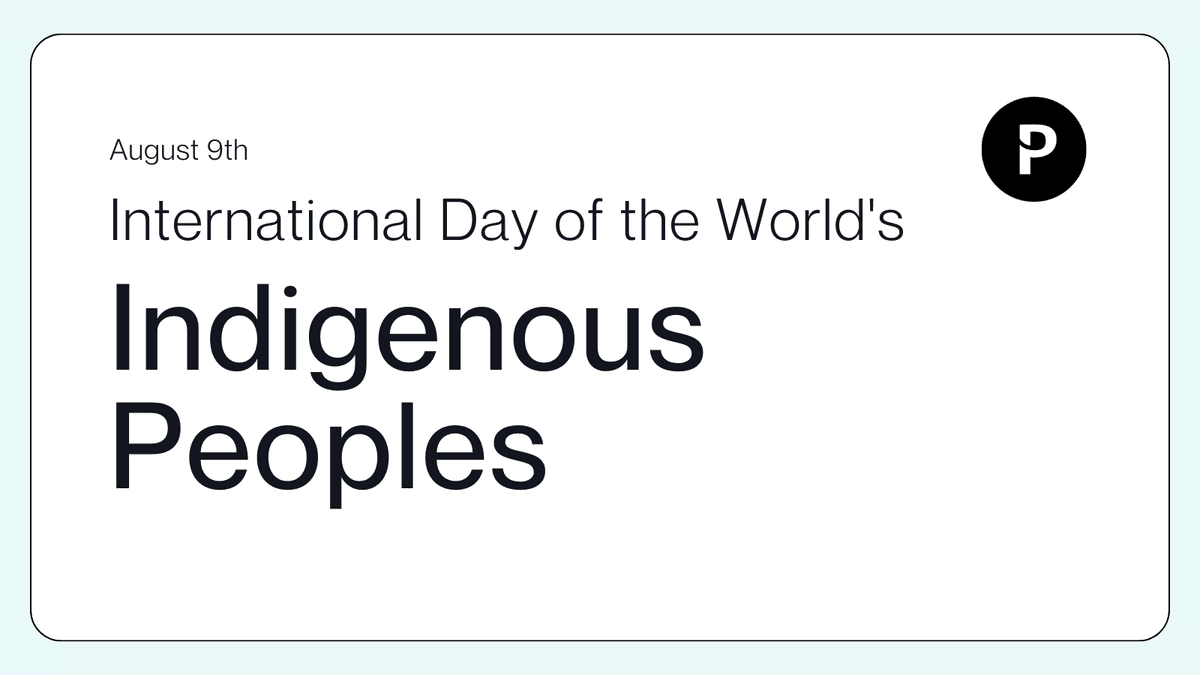 International Day of the World's Indigenous Peoples